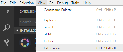 VS Code - Extensions